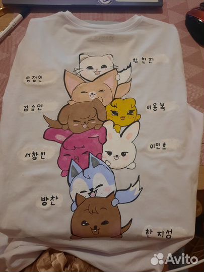 Роспись шопперов, Роспись одежды