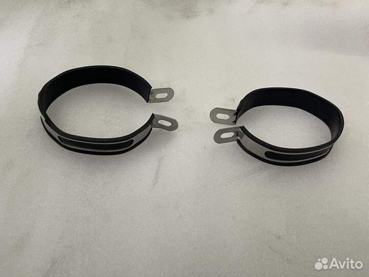 Хомут глушителя для мотоцикла нержавеющий