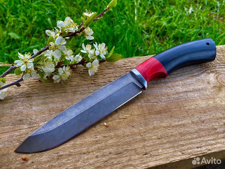 Охотничьи ножи дамасск