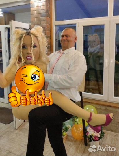 Ростовая кукла. Шуточный стриптиз