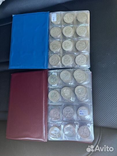 Серебряный монеты полтинники 250 штук