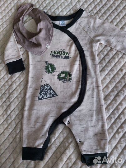 Боди для мальчика 68