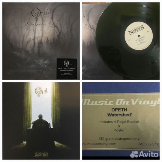 Opeth Orchid, Heritage, Watershed и др. LP винил