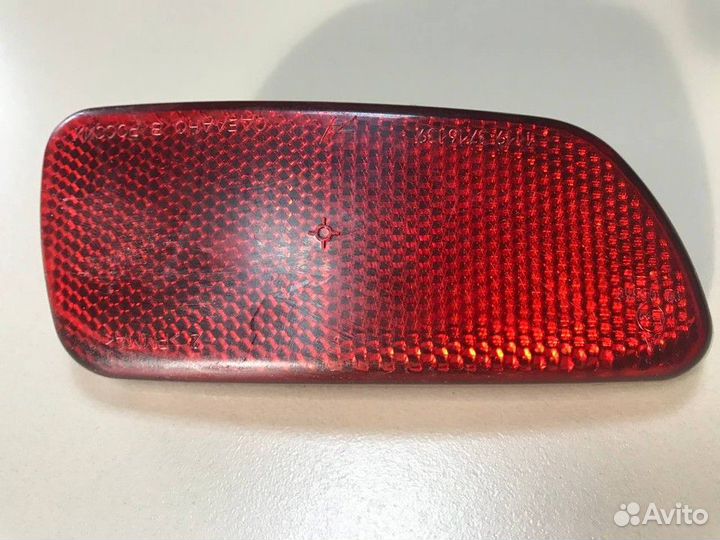 Светоотражатель в бампер задний правый LADA Kalina