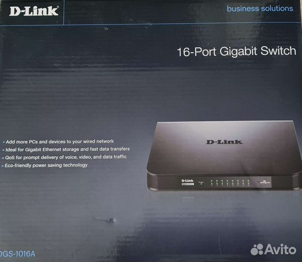 DGS - 1016A 16 port Gigabit Switch