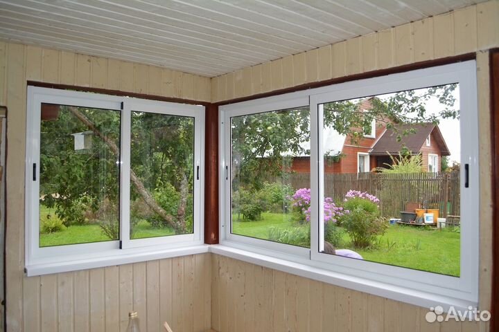 Окна пластиковые монтаж по ГОСТ в Тбилисской