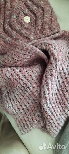 Женский шарф и шапка
