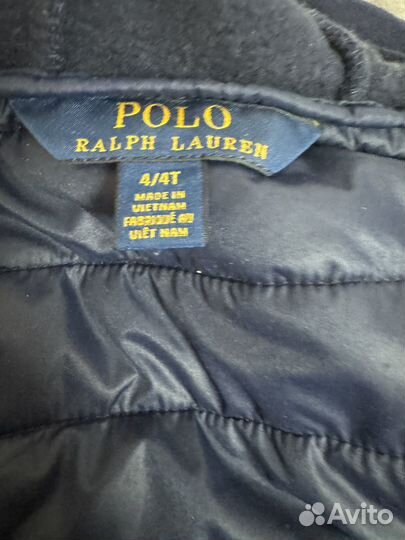 Курточка для мальчика 4 года ralph lauren