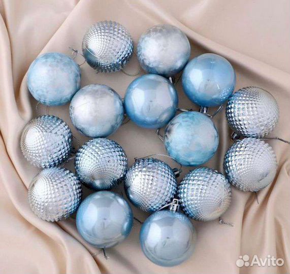 Елочные игрушки шары