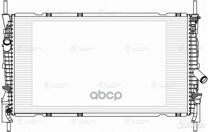 Радиатор охл. LRc 3060 luzar