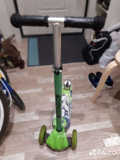 Самокат детский трехколесный бу