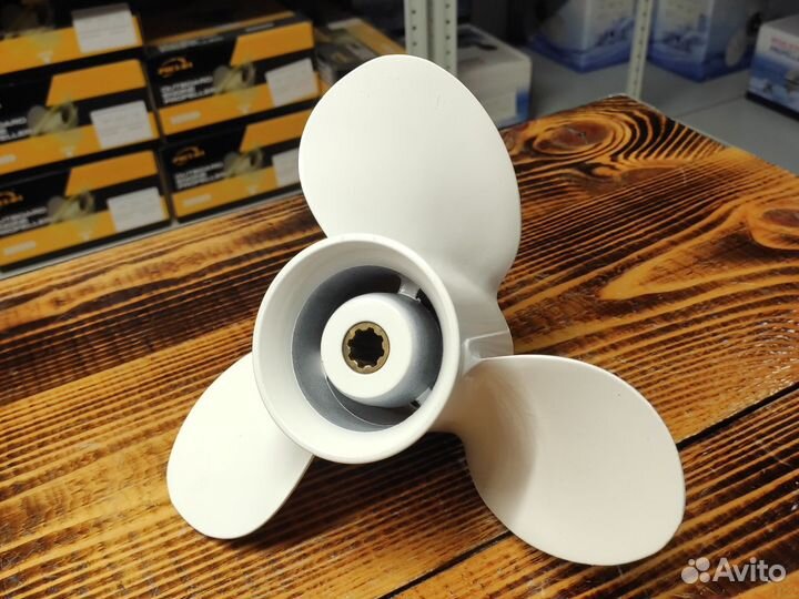 Гребной винт Yamaha 9.9-15, 3х9-1/4х11-J