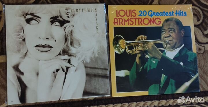 Eurythmics - Savage, Louis Armstrong (запечатан)