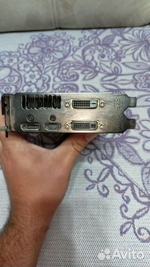 Полурабочая видеокарта GTX 760 2GB DDR5