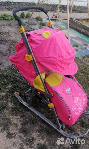 Коляска санки ника
