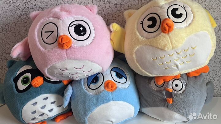 Мягкая игрушка подушка -плед