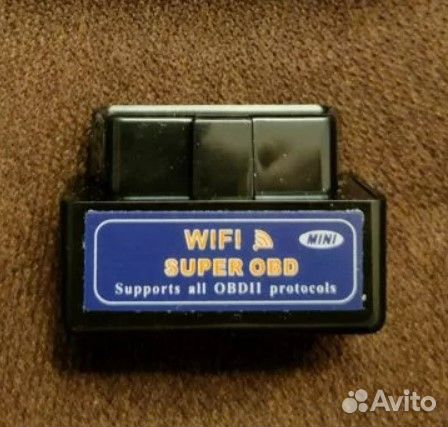 Автосканеры elm327 obd 2 wifi bluetooth мини черны