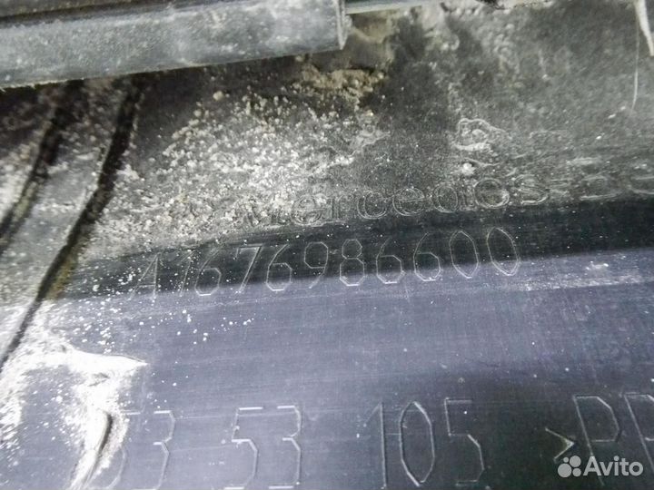 Накладка на порог (наружная) Mercedes-Benz GLS-Cla