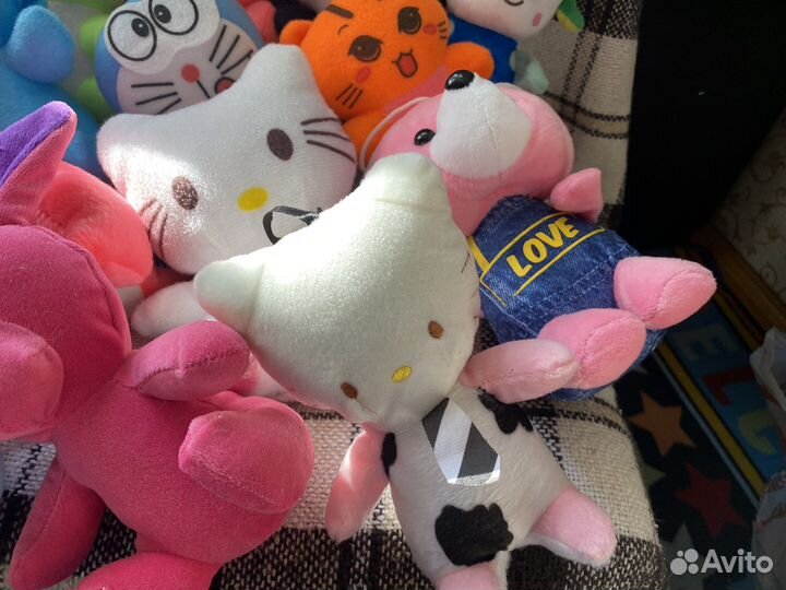 Мягкие игруши разные
