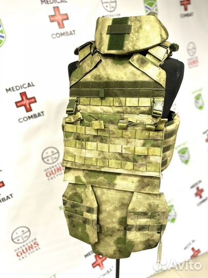 Бронежилет штурмовой мох 5а класс