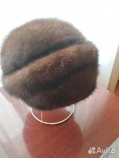 Шапка норковая женская 58 60