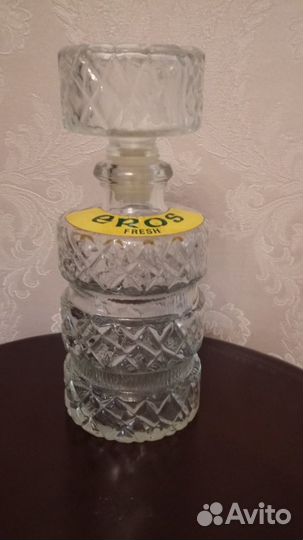 Винтажный флакон мужского одеколона 