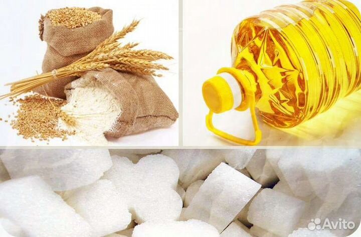 Доставка Сахар/Масло/Мука