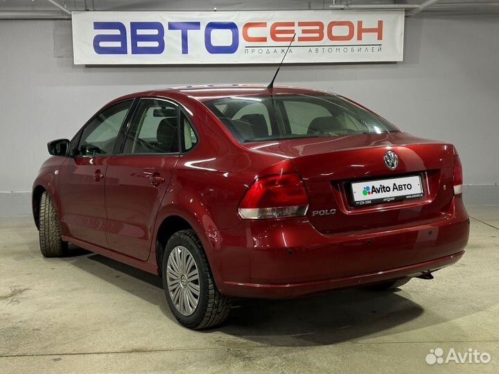 Volkswagen Polo 1.6 AT, 2012, 95 400 км