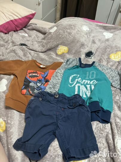 Вещи пакетом на мальчика 92