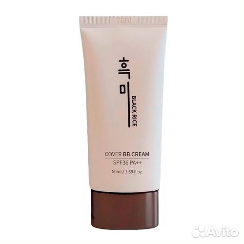 Вв-крем Black Rice 21 тон с черным рисом Корея