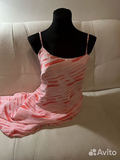 Сарафан на брелках розовый barbie y2k 2000e