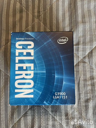 Процессор intel celeron G3900 2.80GHZ