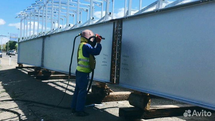 Пескоструйная обработка, пескоструй, покраска