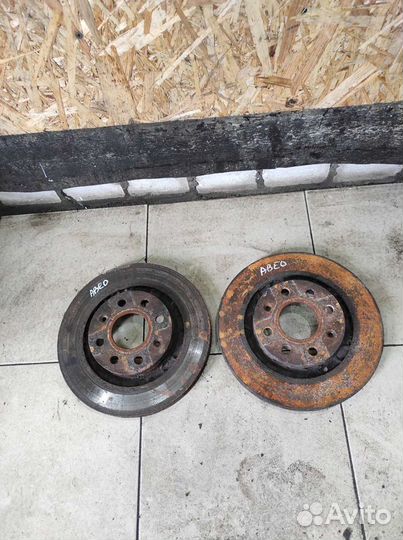 Передние тормозные диски chevrolet aveo t200 t250