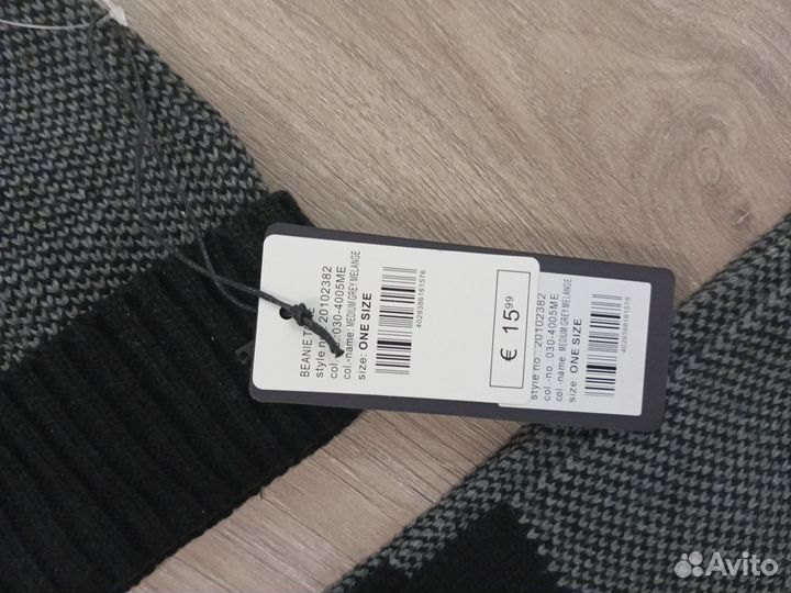 Мужской шарф и шапка