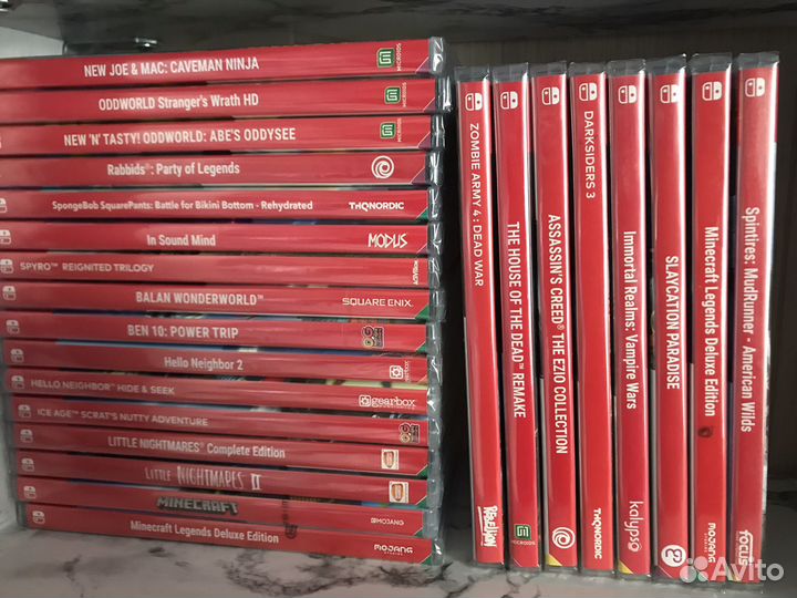 Игры для Nintendo Switch новые в 