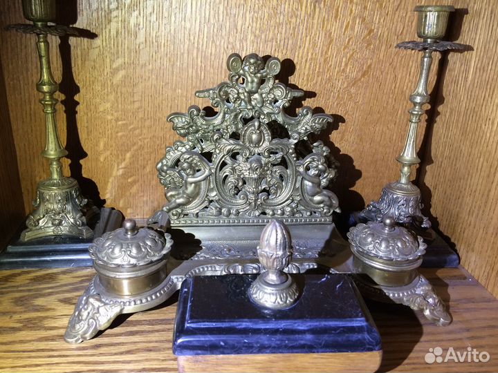 Письменный антикварный набор