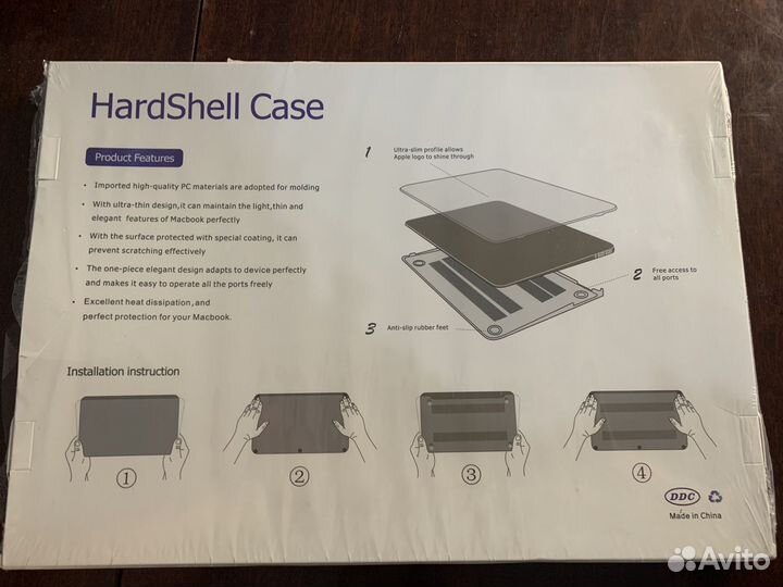 Чехол на macbook pro 13 кейс