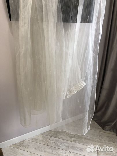 Шторы тюль В 2,5м Д 4м