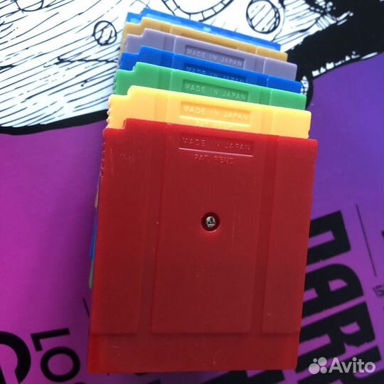 Game Boy Pokemon картриджи Покемоны