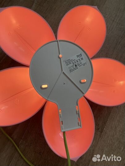 Ночник детский IKEA цветок