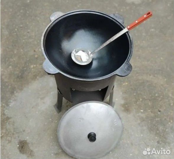 Казан чугунный