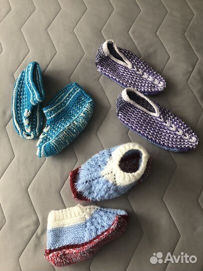 Следки вязаные