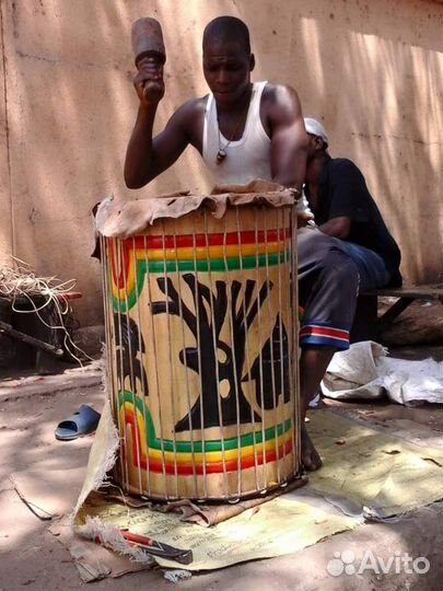 Небольшая кожа африканской козы для джембе
