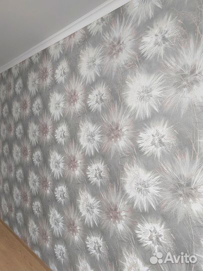 Поклейка Обоев флизелин фрески бесшовных фотообоев