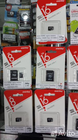 Flash карты microSD и SD