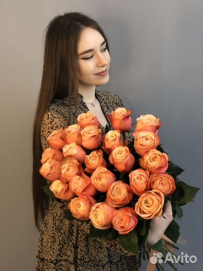 Эквадорская роза 60 см