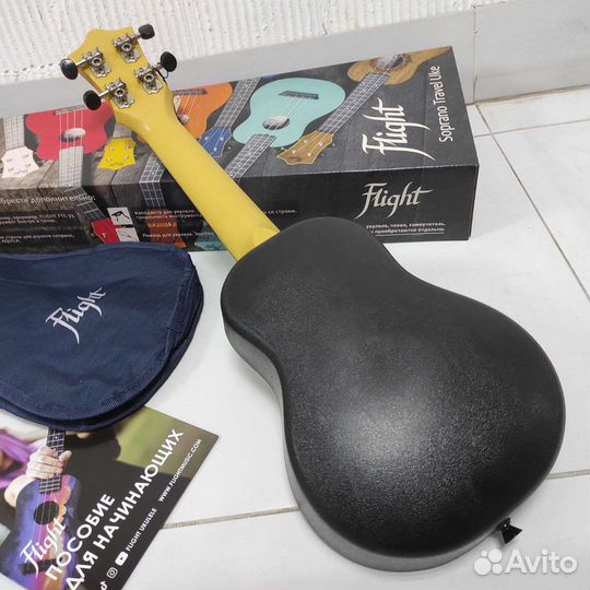 Укулеле flight сопрано новая с чехлом