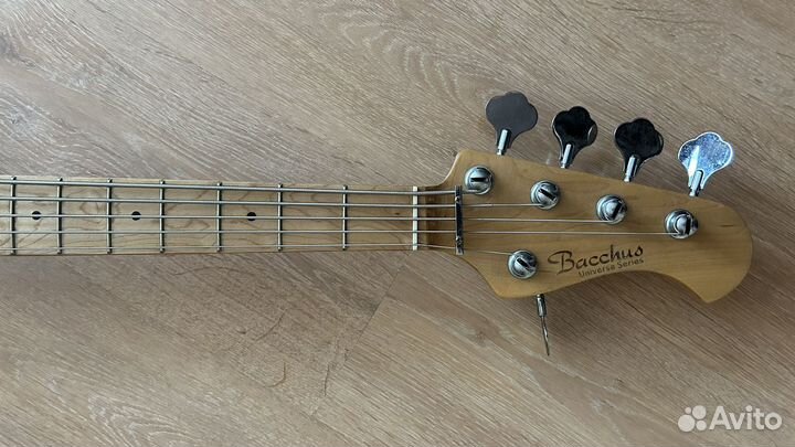 Бас гитара Bacchus BJB-5M Jazz Bass Red