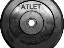 Блин 10 кг D31mm MB Barbell Atlet